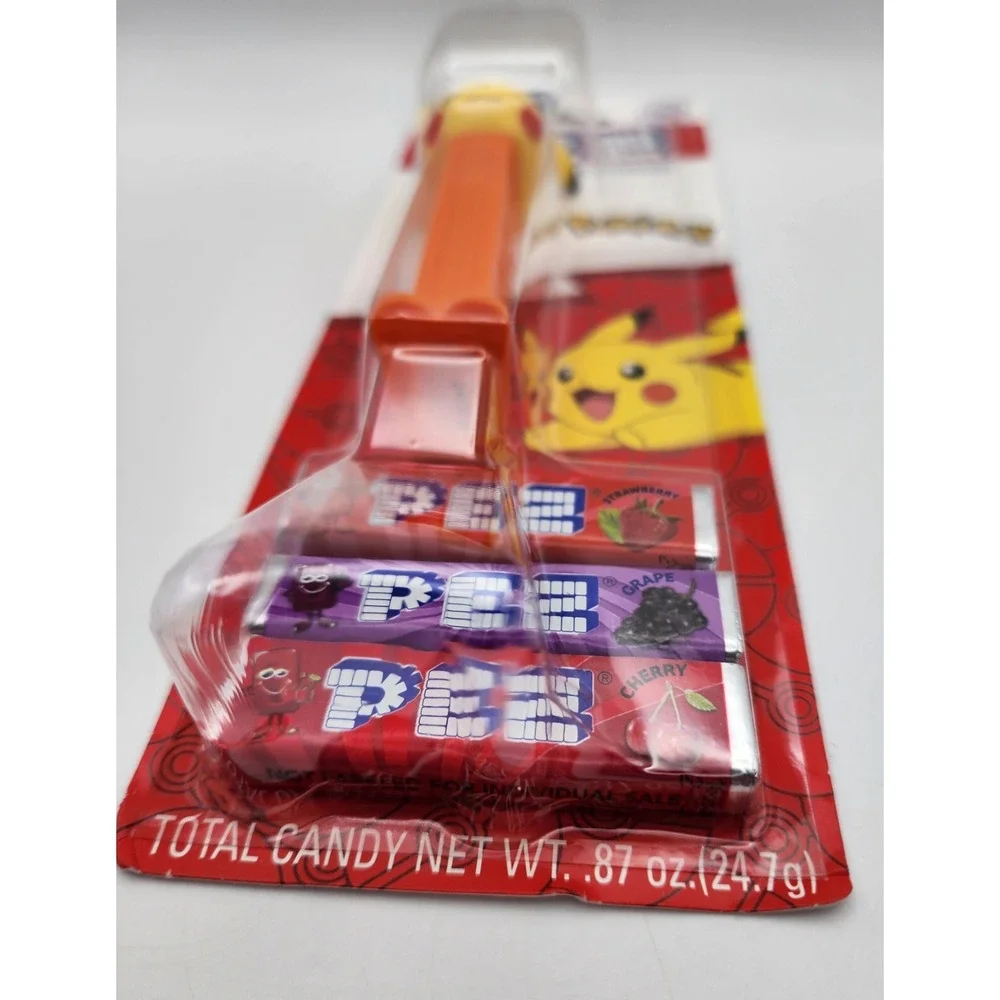 2023 Pez‎ Pikachu Winking New on Card